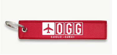 OGG AIRPORT KEY CHAIN